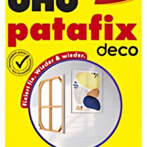 UHU Pastilles adhésives patafix deco, détachable, blanc