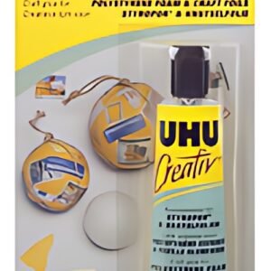 UHU Colle spéciale "Creativ" pr polystyrène et feuille alu