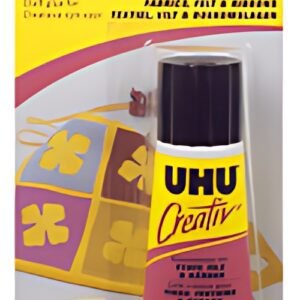 UHU Colle spéciale "Creativ" pour tissus, feutrine & rubans
