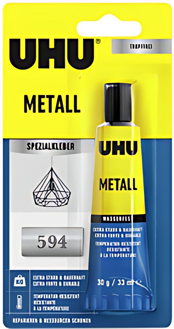 UHU Colle spéciale pour métaux, tube de 30 g