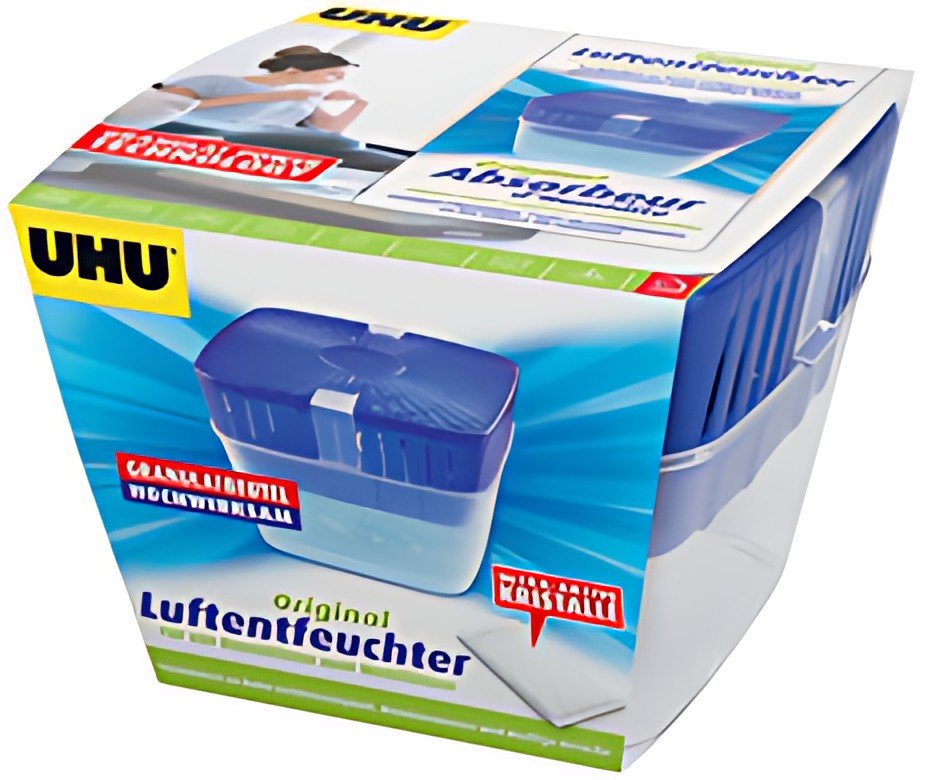 UHU Déshumidificateur, pour les pièces jusqu'à 45 m3,
