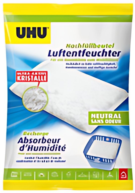 UHU Déshumidificateur, sachet de recharge, 450 g