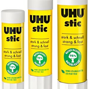 UHU Bâton de colle stic, sans solvants, 8,2 g, avec capuchon