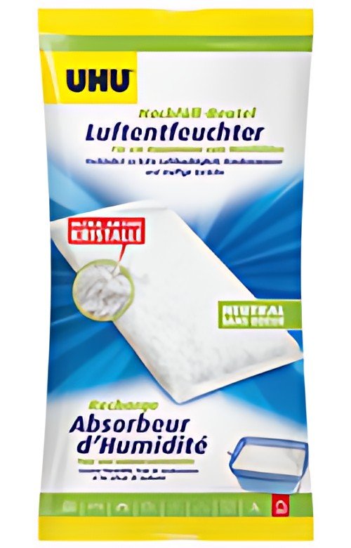 UHU Déshumidificateur, sachet de recharge, 1.000 g