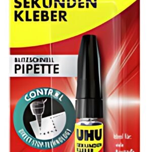 UHU Colle instantanée blitzschnell PIPETTE, flacon de 3 g