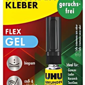 UHU colle instantanée FLEX GEL, tube de 3 g