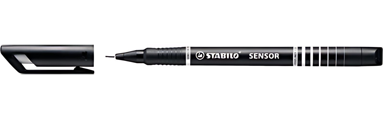STABILO Feutre à pointe fine sensor F, tracé: 0,3 mm, noir