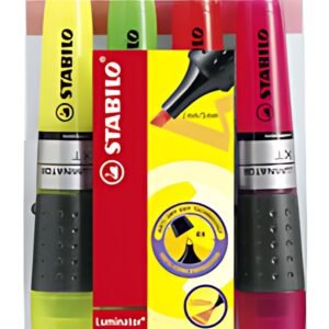 STABILO Surligneur LUMINATOR, étui en PET de 4