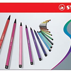 STABILO Feutre Pen 68, étui métallique de 20