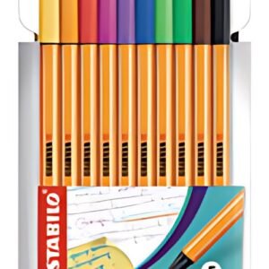 STABILO Feutre à pointe fine point 88, étui carton de 10