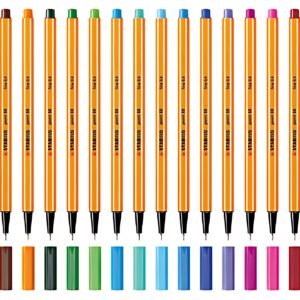 STABILO Feutre à pointe fine point 88, vert clair