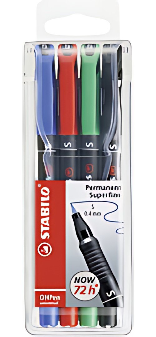 STABILO Feutre pour films OHPen universal, permanent, étui