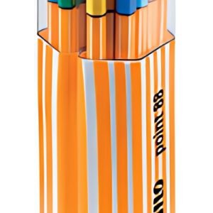 STABILO Feutre à pointe fine point 88, pack Twin de 20