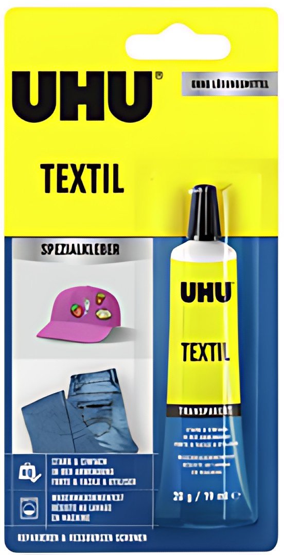 UHU Colle spéciale pour textiles, sans solvant, tube de 20 g