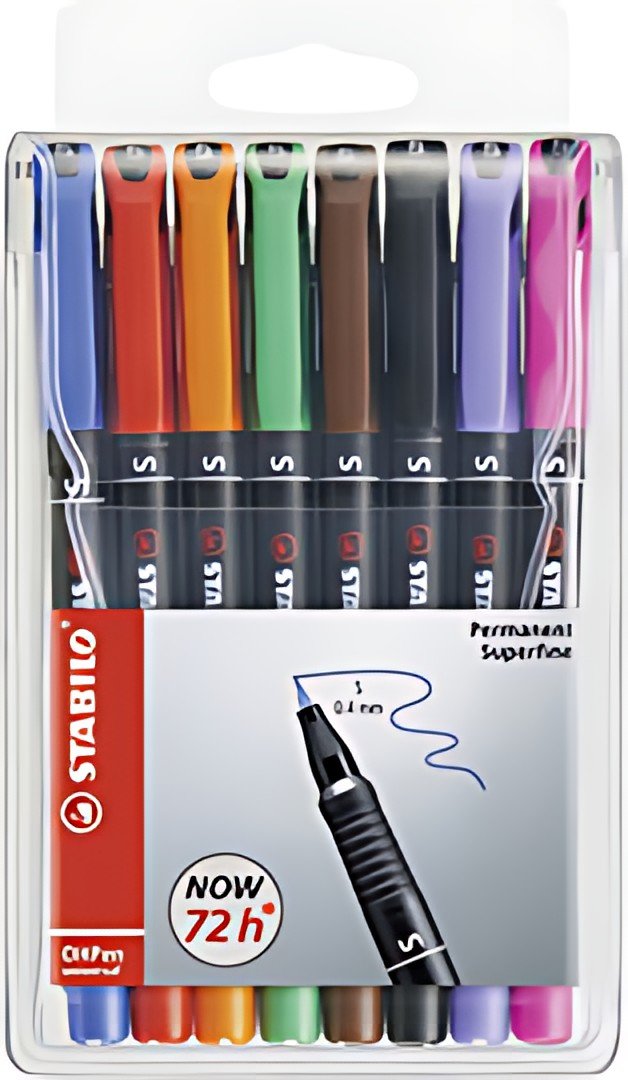 STABILO Feutre pour films OHPen universal, permanent, étui