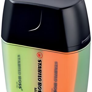 STABILO Surligneur BOSS MINI, boîte en plastique de 4