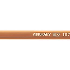FABER-CASTELL Crayon 1117, hexagonal, degré de dureté: HB
