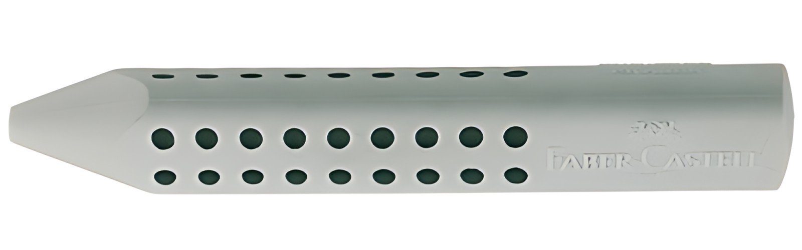 FABER-CASTELL Gomme en plastique GRIP 2001, gris