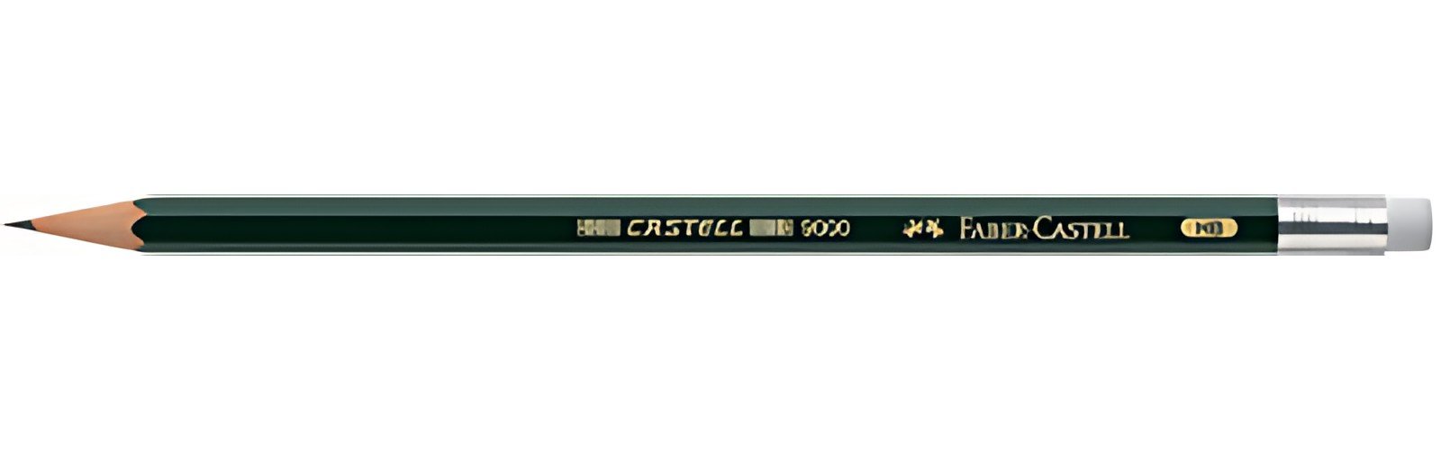 FABER-CASTELL Crayon CASTELL 9000 avec gomme