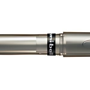 uni-ball Stylo roller à encre gel SIGNO broad UM153, argent
