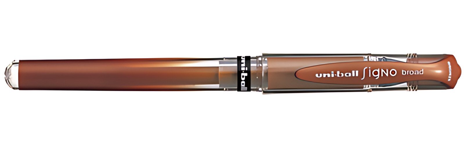 uni-ball Stylo roller à encre gel SIGNO broad UM153, bronze