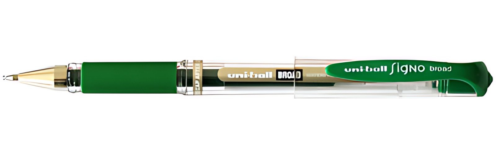 uni-ball Stylo roller encre gel SIGNO broad UM153C, vert