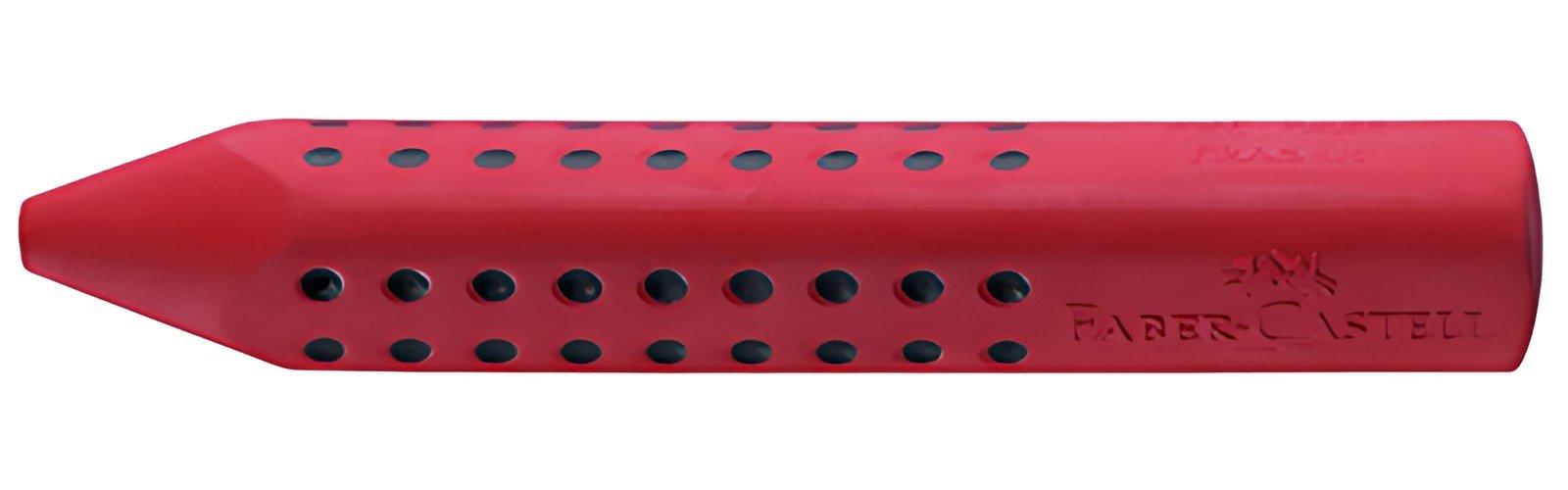 FABER-CASTELL Gomme en plastique GRIP 2001, rouge/bleu