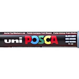 POSCA Marqueur à pigment PC-5M, gris ardoise