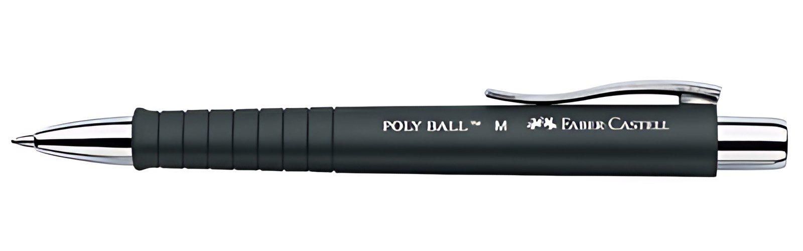 FABER-CASTELL Stylo à bille rétractable POLY BALL, noir