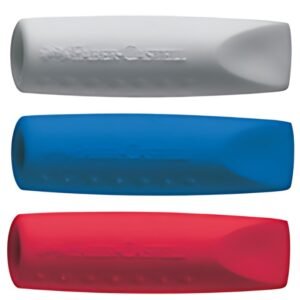 FABER-CASTELL Gomme "GRIP 2001 ERASER CAP", couleur: gris