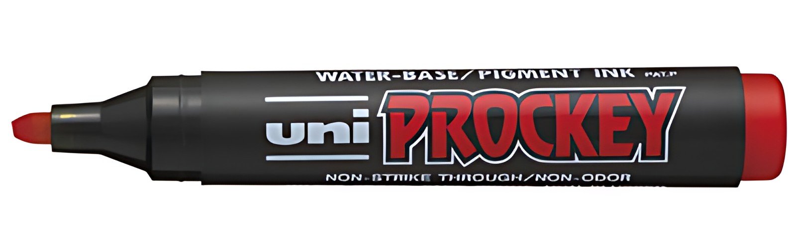 uni-ball Marqueur permanent PROCKEY PM-126, rouge
