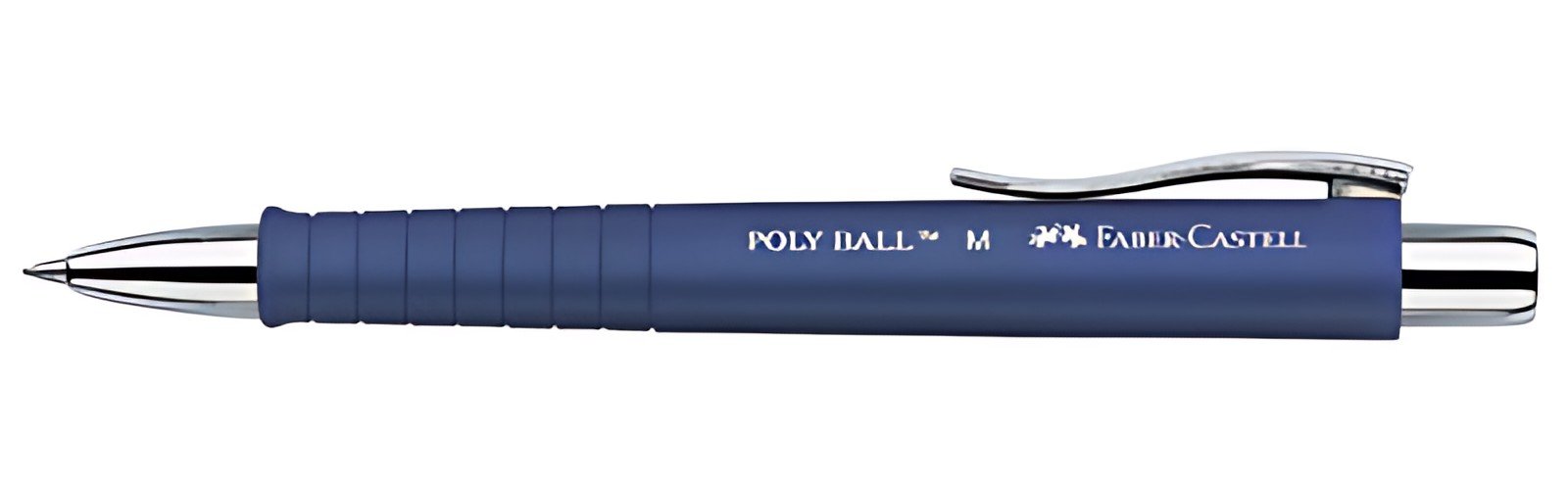 FABER-CASTELL Stylo à bille rétractable POLY BALL, bleu