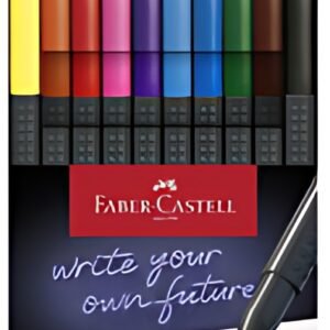 FABER-CASTELL Feutre pointe fine GRIP FINEPEN, étui de 10