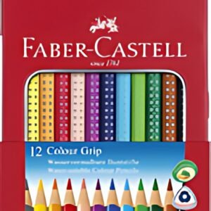 FABER-CASTELL Crayon de couleur Colour GRIP, étui de 12