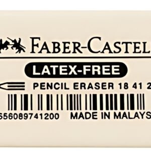 FABER-CASTELL Gomme en caoutchouc 7041-20, blanc