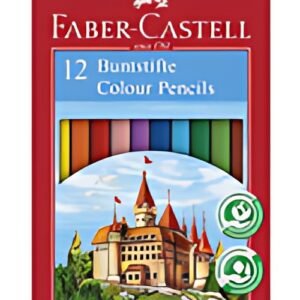 FABER-CASTELL Crayons de couleur hexagonaux CASTLE, étui en