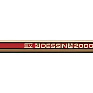 FABER-CASTELL Crayon DESSIN 2000, degré de dureté: HB