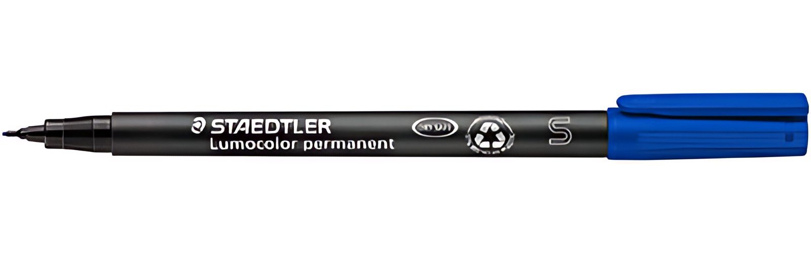 STAEDTLER Marqueur permanent 313S Lumocolor, bleu