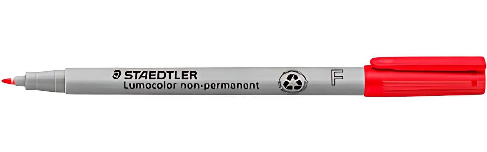 STAEDTLER Marqueur non permanent 316F Lumocolor, rouge
