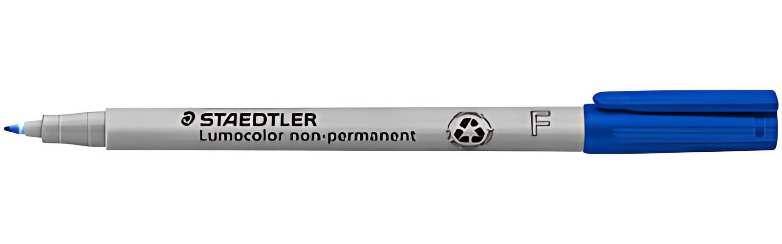 STAEDTLER Marqueur non permanent 316F Lumocolor, bleu