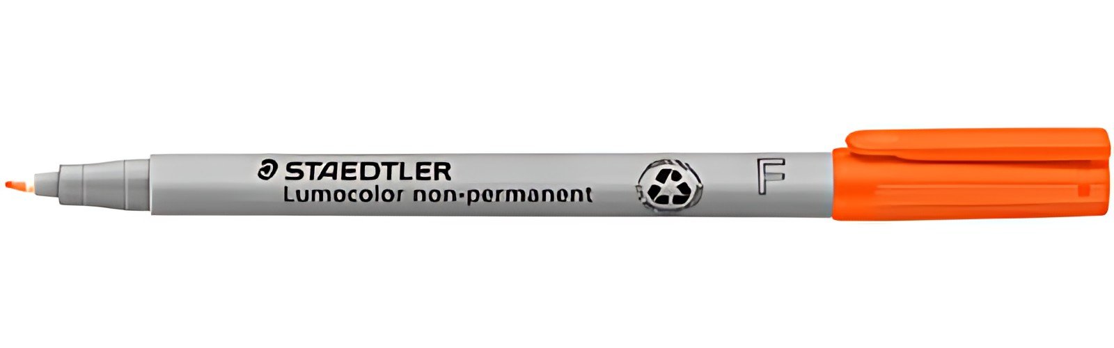 STAEDTLER Marqueur non permanent 316F Lumocolor, orange