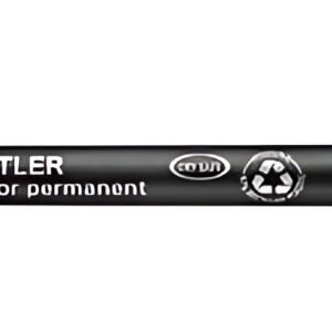STAEDTLER Marqueur permanent 317M Lumocolor, noir