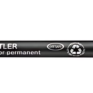 STAEDTLER Marqueur permanent 317M Lumocolor, rouge