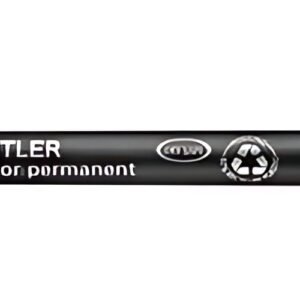 STAEDTLER Marqueur permanent 318F Lumocolor, rouge