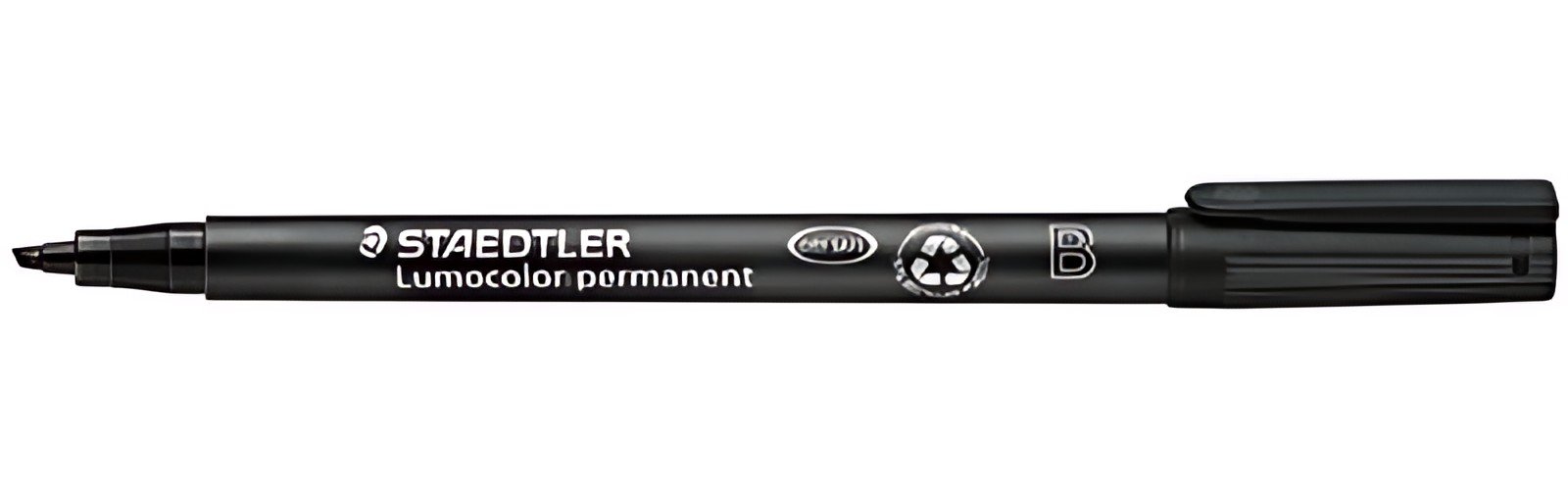 STAEDTLER Marqueur permanent 314B Lumocolor, noir