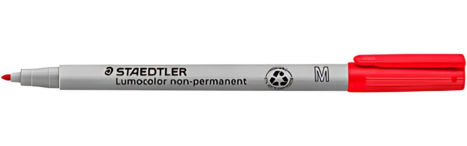 STAEDTLER Marqueur non permanent 315M Lumocolor, rouge