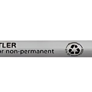 STAEDTLER Marqueur non permanent 312B Lumocolor, bleu