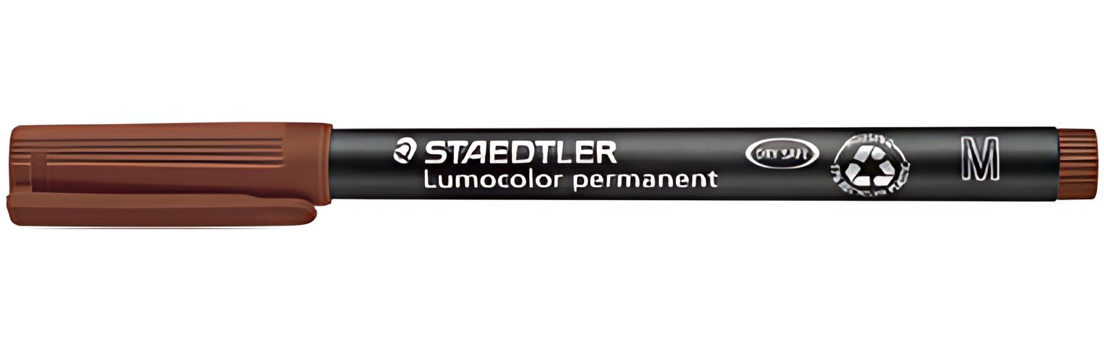 STAEDTLER Marqueur permanent 317M Lumocolor, marron