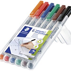 STAEDTLER Marqueur non permanent 311S Lumocolor, étui de 6