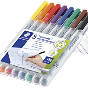 STAEDTLER Marqueur non permanent 311S Lumocolor, étui de 8